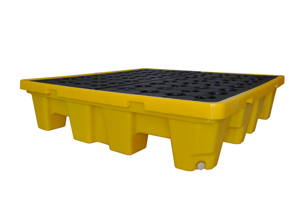 PE Spill Containment Pallet-4 drum Spill pallet 